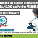 ICT Freshers Project Jobs