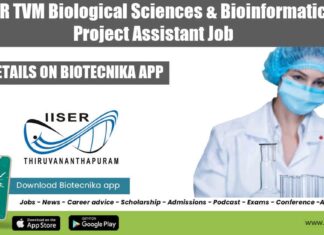 IISER TVM Bioinformatics Project