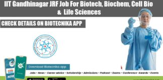 IITM JRF Jobs 2022
