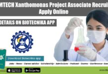 CSIR-IMTECH Xanthomonas Project Associate Recruitment, Apply Online IMTECH Vacancy For Project