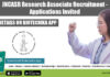 JNCASR Research Associate Recruitment – Applications Invited JNCASR Research Associate