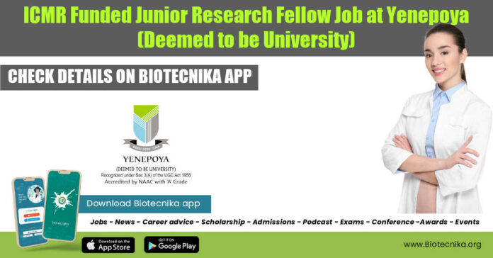 JRF Job at Yenepoya