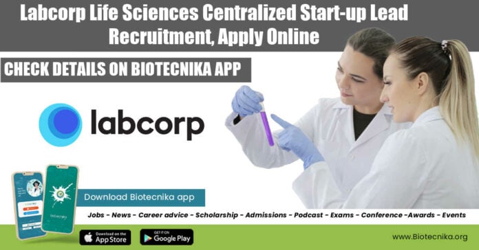 Labcorp Life Sciences Centralized