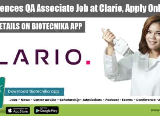 Life Sciences QA Associate