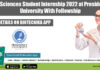 Life Sciences Student Internship 2022 at Presidency University With Fellowship Life Sciences Student Internship