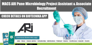 MACS-ARI Project Vacancies