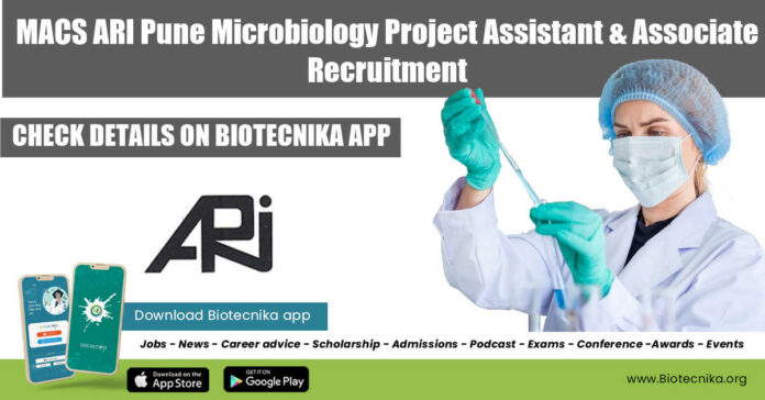 MACS-ARI Project Vacancies