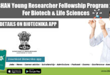 MK BHAN Young Researcher Fellowship Program 2022 For Biotech & Life Sciences MK Bhan-Young Researcher