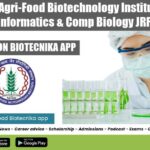 National Agri-Food Biotechnology Institute (NABI) Bioinformatics & Comp Biology JRF Job NABI JRF 2022 Openings