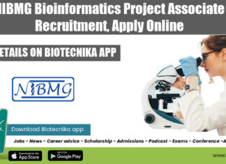 NIBMG Bioinformatics Project Associate