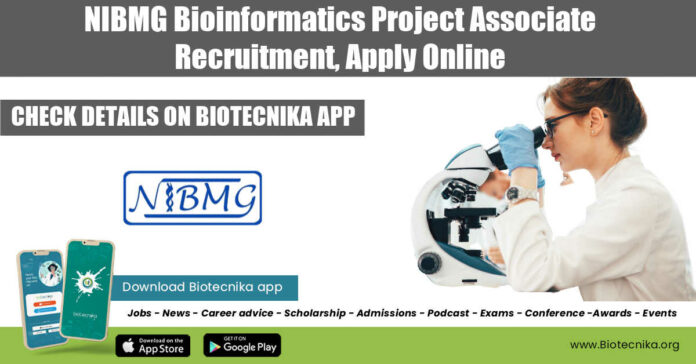 NIBMG Bioinformatics Project Associate