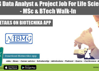NIBMG Data Analyst