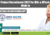 NICPR Project Recruitment 2022 For MSc & MTech, Attend Walk-In NICPR Project Recruitment 2022