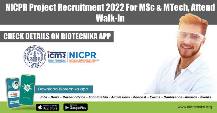 NICPR Project Recruitment 2022