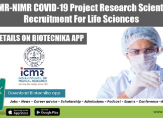 NIMR Research Scientist Job