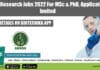 NIPGR Research Jobs 2022 For MSc & PhD, Applications Invited NIPGR Research Jobs 2022