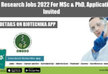 NIPGR Research Jobs 2022 For MSc & PhD, Applications Invited NIPGR Research Jobs 2022