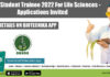 NIPGR Student Trainee 2022 For Life Sciences – Applications Invited NIPGR Student Trainee 2022