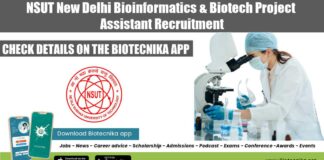 NSUT New Delhi Bioinformatics