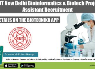 NSUT New Delhi Bioinformatics