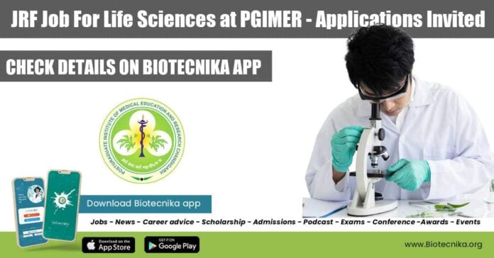 PGIMER JRF Vacancy Latest