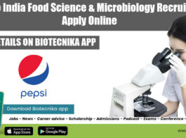PepsiCo India Food Science