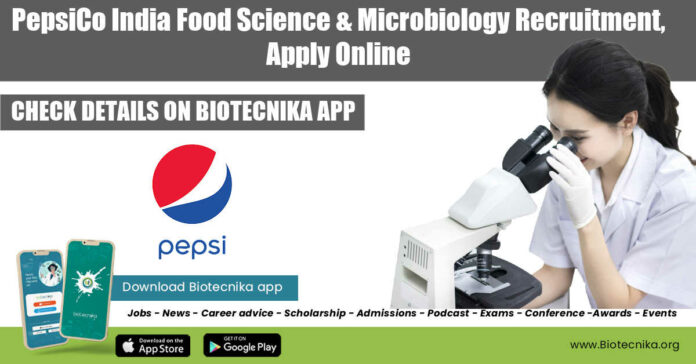 PepsiCo India Food Science