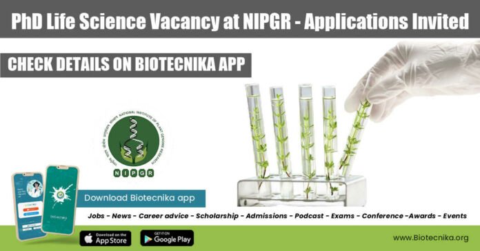 PhD Life Science Vacancy