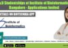Ph.D Studentships at Institute of Bioinformatics, Bangalore – Applications Invited PhD Studentships