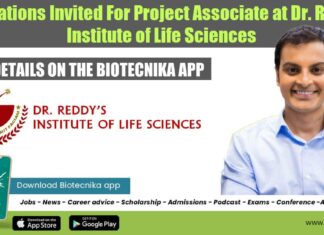 Project Associate Job DRILS