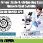 Project Fellow Job at Calcutta