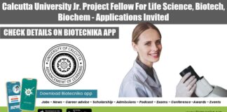 Project Job at Calcutta