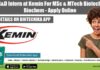 R&D Intern at Kemin For MSc & MTech Biotech, Biochem – Apply Online R&D Intern at Kemin