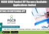 RGCB SERB Funded JRF Vacancy Available – Applications Invited RGCB Latest JRF Job