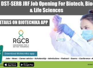 RGCB Vacancies Available