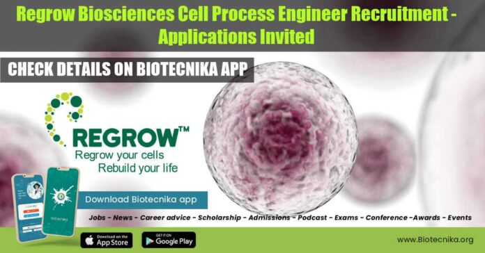 Regrow Biosciences Cell Process