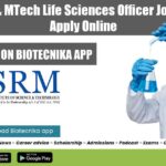 SRM Life Science Job