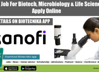 Sanofi Job For Biotech