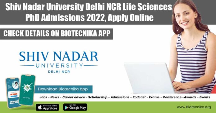 Shiv Nadar University PhD