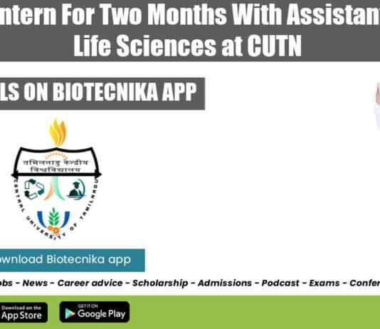 Student Intern Life Sciences