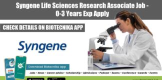 Syngene Life Sciences Research