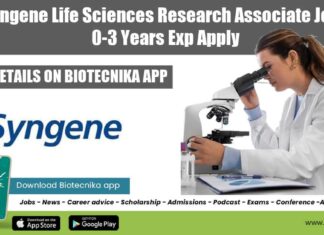 Syngene Life Sciences Research