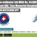 Tata Memorial Hospital Job