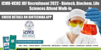 VCRC Job Opening 2022
