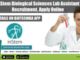 inStem Biological Sciences Lab