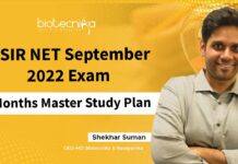 CSIR NET Study Plan