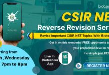 CSIR NET Revision Questions