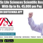 ACTREC Scientific Research Job