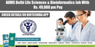AIIMS Delhi PhD Vacancy