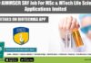 Amity AIMMSCR SRF Job For MSc & MTech Life Sciences, Applications Invited Amity Job 2022